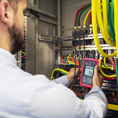 Compteur de rotation triphasé UNI-T UT261A, testeur de séquence de phases CA 40 V-690 V, détection de phase manquante, mesure de résistance/capacité/fréquence, CAT II 1000 V/CAT III 600 V