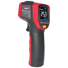 Thermomètre infrarouge UNI-T UT301A+, -32 °C à 420 °C, émissivité réglable, écran LCD couleur, enregistrement des données