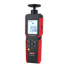 UNI-T UT372D Tachometer, 1-99,999 RPM, Non-Contact & Contact Measurement, Bluetooth Data Transfer, 10 Data Storage, for Motor & Shaft Speed Testing