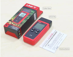 UNI-T UT377A Wood Moisture Meter, 2-40% Range, 4 Wood Types, Temperature Compensation, CE Certified