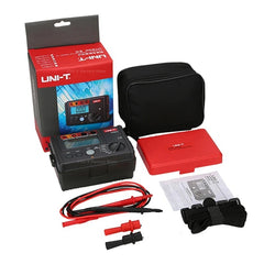 UNI-T UT502A Insulation Resistance Tester, 500V/1000V/2500V, 0.00MΩ~99.9GΩ, PI/DAR Measurement, IP65, 2m Drop Proof, for Electrical Safety Testing