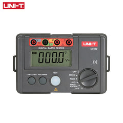 Testeur de résistance de terre UNI-T UT522, 0 à 20 000 Ω, précision ± (2 % + 3), stockage de 20 données, IP65, double isolation, pour les contrôles de sécurité électrique et de mise à la terre