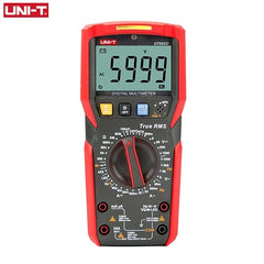 UNI-T UT89XD True RMS Digital Multimeter, 6000 Count Display, NCV Zero-Line Detection, LED Test & Temperature, 1000V AC/DC, Professional Electrician Tool