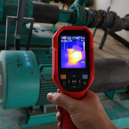 Imageur thermique infrarouge UNI-T UTi260B, -20 °C à 550 °C, résolution IR 256 x 192, 7 palettes, IP65, résistant aux chutes de 2 m, analyse logicielle PC pour applications industrielles et CVC