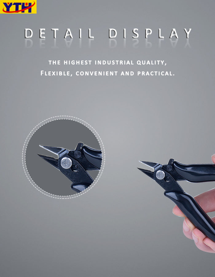 YTH Vape-H1 3.5 Mini Diagonal Cutting Pliers for Electronics Repair, Handicraft Making