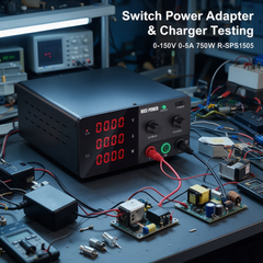 Variable DC Power Supply for Electronic Equipment Repair and Troubleshooting, NICE-POWER R-SPS1505, 0-150V 0-5A 750W