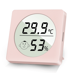 Nice-power WS160 Thermohygrometer: Smart Emoji Display for Multiple Scenarios