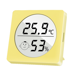 Nice-power WS160 Thermohygrometer: Smart Emoji Display for Multiple Scenarios