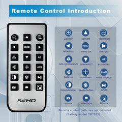 Cámara microscópica con compensación de exposición XH3011 para detección de defectos de batería compatible con control remoto