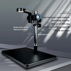 Microscope numérique YIZHAN 48 MP, enregistrement vidéo 4 K, objectif 180 x à monture C, USB, HDMI, microscope industriel, caméra, réparation de téléphone