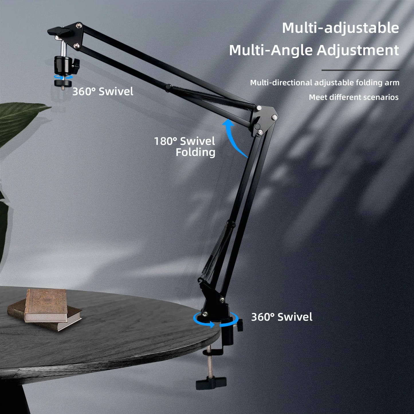 YIZHAN 4K 48MP Digital Microscope, 150X Lens, Panasonic CMOS Sensor, HDMI USB Camera with Foldable Stand, Remote Control