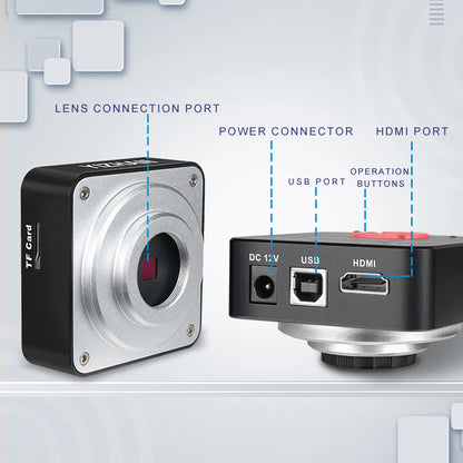 High definition 4K video recording 60 megapixel microscope camera XVH2002 10368 * 5888 high-definition industrial camera