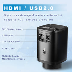 Cámara industrial HDMI de alta definición XHU6001, cámara 4K, mantenimiento de teléfonos móviles, transmisión en vivo, lupa, máquina todo en uno