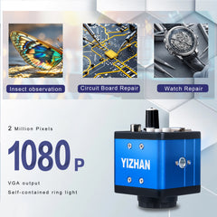 Cámara monocular CCD XV1004 de interfaz dual VGN para monitoreo de ensamblaje de componentes
