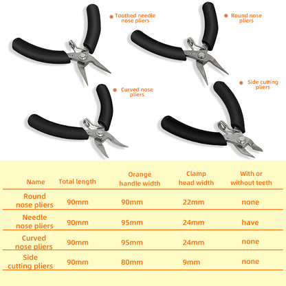 Mini Pliers YTH-501E 3.5Inch Hand Tool Nippers for precise cutting tasks