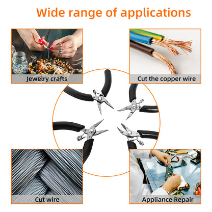 Mini Pliers YTH-501E 3.5Inch Hand Tool Nippers for precise cutting tasks