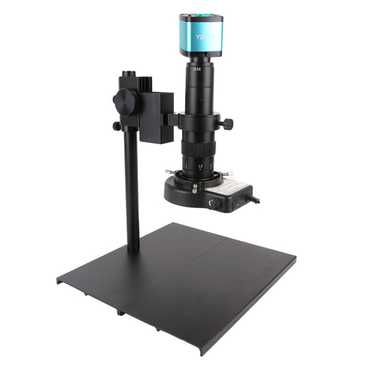 YIZHAN 48MP 4K Electronics Soldering Microscope 1080P HDMI Camera USB Software 1-180x Lens Stand