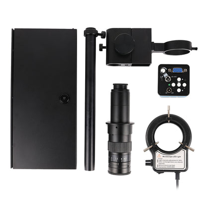 Z180X-XV1001 Digital Microscope, 180X Zoom, 13MP, VGA Output with LED Light for Maintenance & Lab