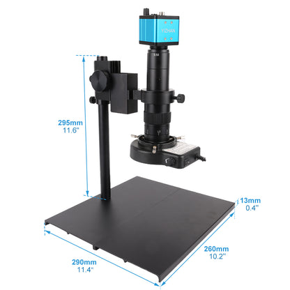 Z180X-XV1001 Digital Microscope, 180X Zoom, 13MP, VGA Output with LED Light for Maintenance & Lab