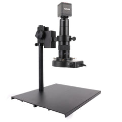 Microscopio digital YIZHAN de 13 MP, lente de 180X, salida HDMI VGA, control remoto para uso en laboratorio