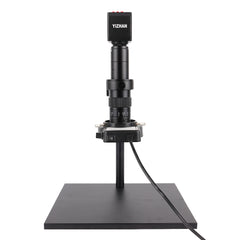 Microscopio digital YIZHAN de 13 MP, lente de 180X, salida HDMI VGA, control remoto para uso en laboratorio