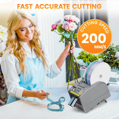 Dispensador automático de cinta ZCUT-9, longitud de corte de 5 a 999 mm, cortador de rollo doble para cintas adhesivas