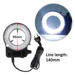 Microscopio digital YIZHAN de 48 MP con grabación de video 4K, cámara industrial USB HDMI, lente de montura C de 150X, soporte plegable resistente para reparación de soldaduras. 