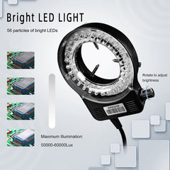 Microscopio digital YIZHAN 4K 48MP HDMI, Sony CMOS de 2MP, soporte plegable, control remoto para soldadura