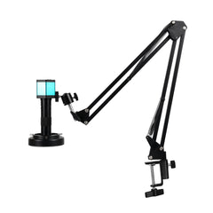 Microscopio digital YIZHAN 4K HDMI, sensor CMOS Sony, soporte plegable, control remoto para inspección y soldadura de PCB