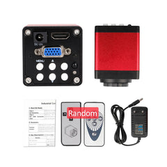 YIZHAN 13MP Digital Microscope, 150X Lens, GC2053 Sensor, HDMI VGA Output, Foldable Stand for Precision Inspection