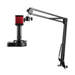 YIZHAN 13MP Digital Microscope, 150X Lens, GC2053 Sensor, HDMI VGA Output, Foldable Stand for Precision Inspection