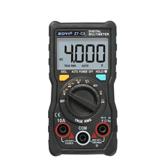 Multimètre portable à affichage 4000 points, 600 V, 10 A, 40 MΩ, discrimination de ligne zéro, maintien des données, testeurs True-RMS NCV, LCR-mètre 