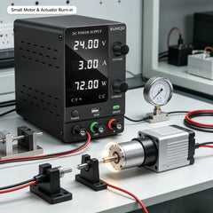 30V 10A Adjustable DC Power Supply for 12V–24V DC Motor, Pump & Fan Burn-in and Current Testing