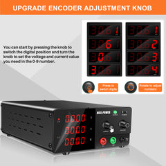 Nice Power R-SPS2003 200V 3A High Voltage DC Power Supply for Power Module & Industrial Testing