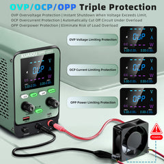 KUAIQU SPPS-Q3010 30V 10A 300W Multifunction DC Bench Power Supply for Automotive Electronics
