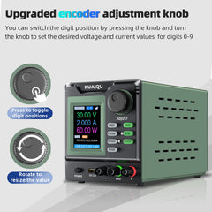 KUAIQU SPPS-D303XR 30V 3A 90W Precision Linear DC Regulated Power Supply for PCB Testing