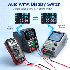 30V 5A Microamp Precision DC Power Supply with Curve Display for Hall & Temperature Sensor Calibration