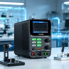 30V 5A Microamp Precision DC Power Supply with Curve Display for Hall & Temperature Sensor Calibration