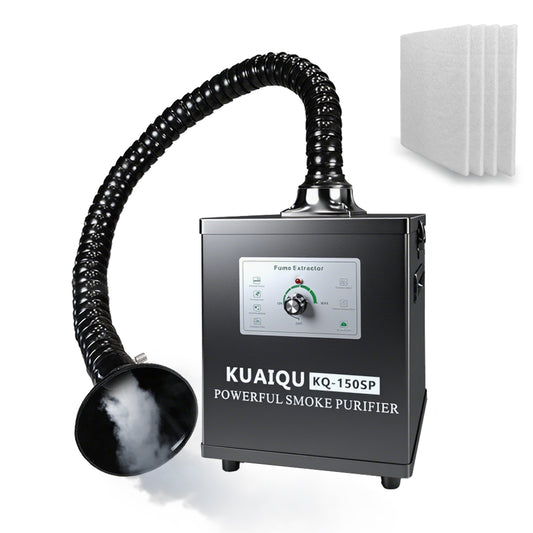 KUAIQU Filter Fumes Extractor KQ150SP 150W air cleaning for Polishing & chemical experiments