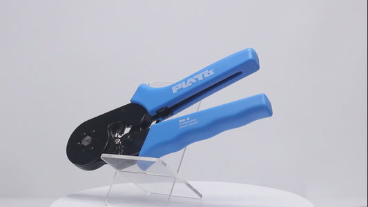 YTH-D6-6 Multi-Function Terminal Clamp Pliers, AWG 28-10 (0.08-6mm²), Crimping, Cutting & Stripping for YO Insulated Terminals