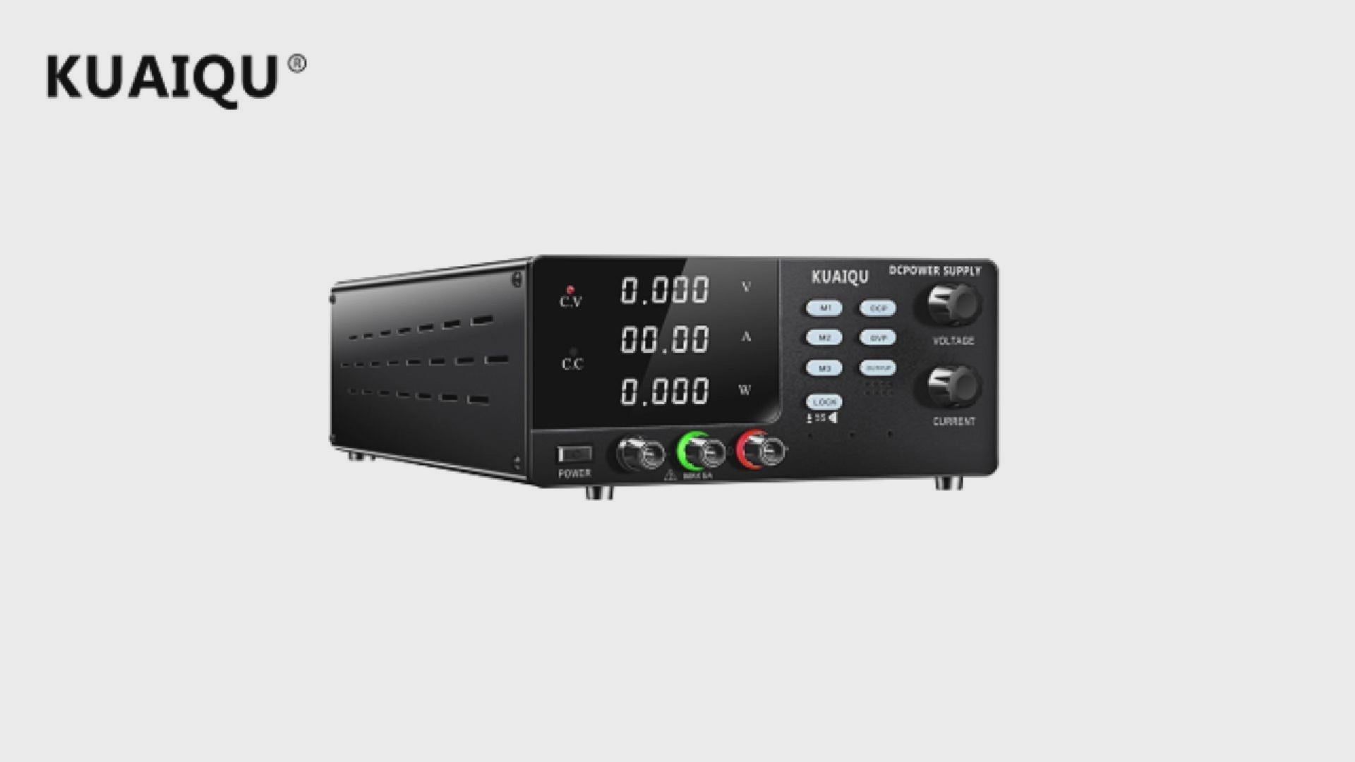 KUAIQU R-SPS30010S 300V 10A 3000W High Power Lab Power Supply, Industrial Standard, RS232 for Industrial R&D Lab