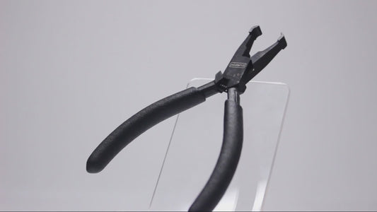 YTH-D-56 Precision Bending Pliers - 5mm Narrow Blade, CRV Chrome Vanadium Steel, Heat-Treated, for Jewelry & Electronics Repair