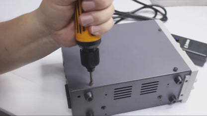 EC308 Direct insertion 220V electric screwdriver EC308 Φ4mm repair small torque Adjustable speed A good helper for disassembling screws