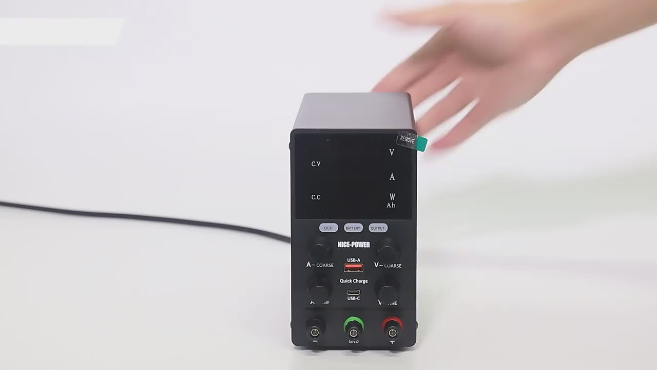 KUAIQU SPS3010C 30V 10A Battery Charging Power Supply with Ah Display for Battery Maintenance