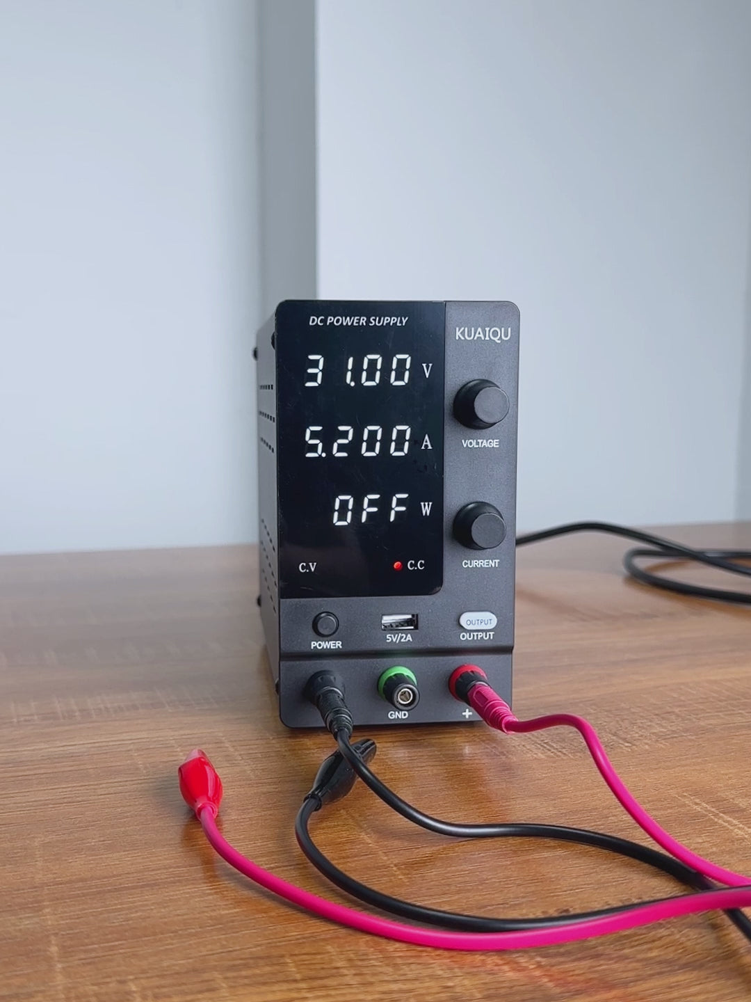 KUAIQU Actuator Functional Testing Adjustable Power Source SPPS-C3010 0-30V 0-10A 300W with Precision Encoder Adjustment