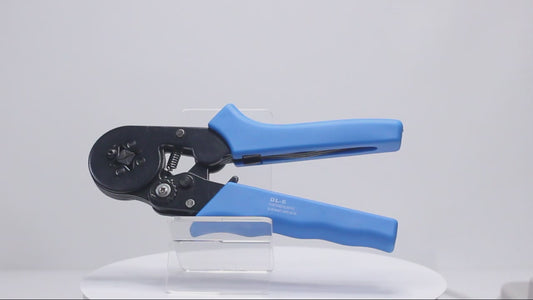 YTH-DL-6 Self-Adjusting Crimping Pliers, AWG 28-10 (0.08-6mm²), for Tube & Bare Terminals