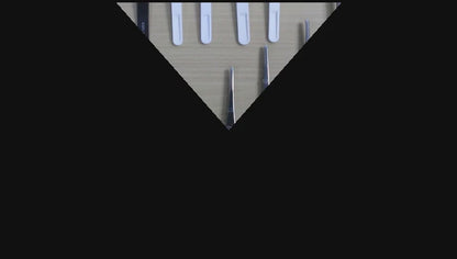 12-Piece Set Black&White Plastic Anti-Static Tweezers for Various fine operations