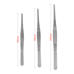 Ensemble de 9 pinces à épiler en acier inoxydable, pinces à bijoux antidérapantes, pinces médicales pour retirer le cérumen