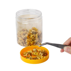 Juego de 7 pinzas de acero inoxidable, pinzas antideslizantes para joyería, pinzas médicas para extracción de cerumen.