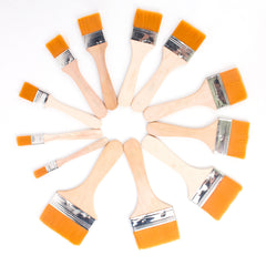 Yellow brushes set-12 pieces-High-quality for Mold treatment & Decoration construction